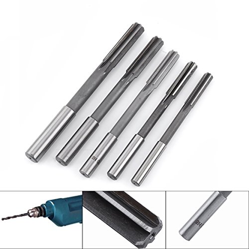 BUYGOO HSS H8 Straight Shank Chucking Machine Reamer Milling Cutter Tool Set 3/4/5/6/7/8/9/10mm Reamer Cutting Tool 8 pcs - Thumbnail 5