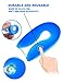 U-Shaped Heel Cushion, Silicone Plantar Fasciitis Pad for Heel Spur/Instant Pain Relief by Toe Glow