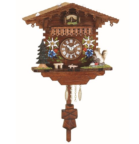 Trenkle Kuckulino Black Forest Clock with quartz movement and cuckoo chime TU 2038 PQ