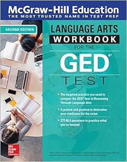 Mcgraw Hill Education Language Arts Workbook For The Ged Test Second Edition Mcgraw Hill 9781260120707 Amazon Com Books
