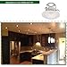 6 Pack Hykolity 4” White Baffle Recessed Can Light Trim, for 4 Inch Recessed Can, Fit Halo/Juno Remodel Recessed Housing