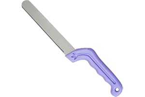 Tinsow Floral Foam Knife Florist Professional Cutting Knife for Flower Foam Block, Cake, Fruit, Utility Tool for Flower Clay Blocks (Light Purple)