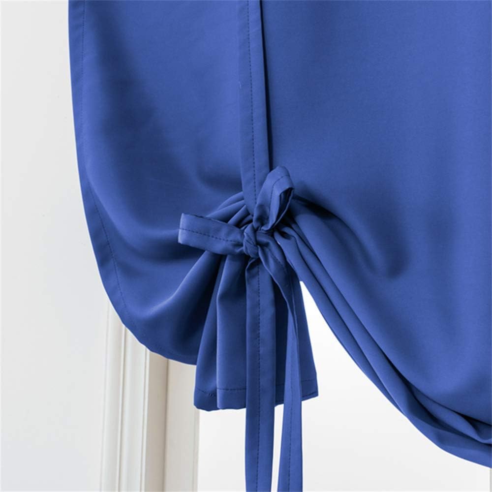 ele ELEOPTION Tie-Up Simple Blackout Curtain - Image 4