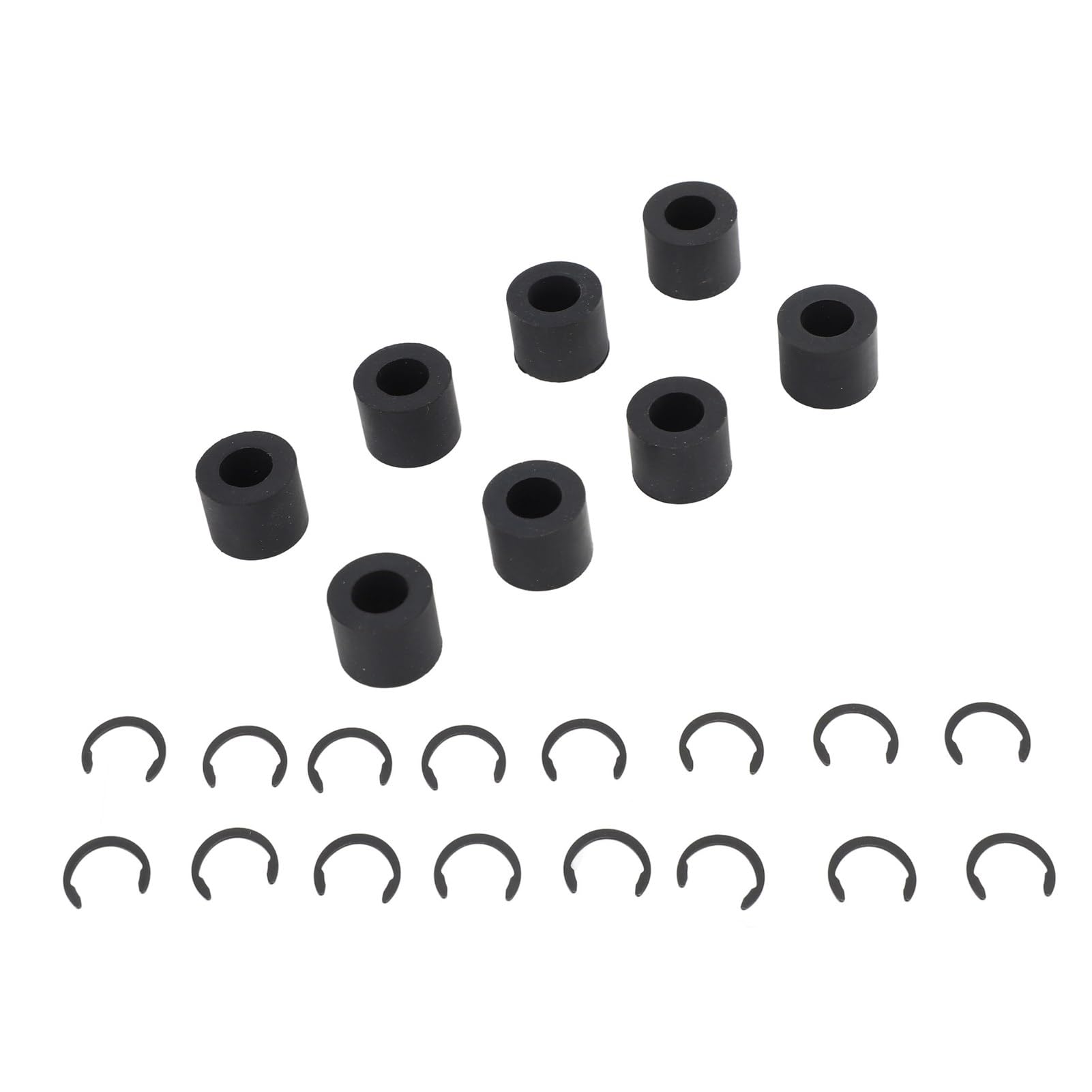 8pcs Replacement Spare Rubber Rollers for Maker for Maker 3 Prevents Slipping Mat Guide Spare Rubber Wheel with 16 Fixing Ring