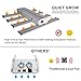 TopoLite Full Spectrum Pre-Installed LED 1200W Grow Light Fixture with 4 Light Bars Hydroponic Indoor Plant LED Grow Lightthumb 1
