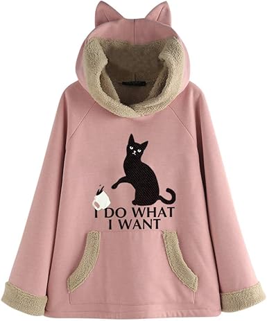 cat ear hoodie amazon