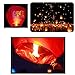 Foxnovo Eco-friendly Oval-shaped Sky Lantern Chinese Kongming Lantern Wishing Lamp - 10 pcs/set (Random Color)