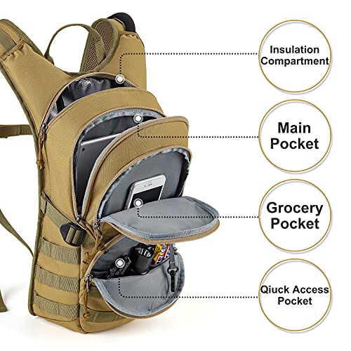 shark mouth hydration pack