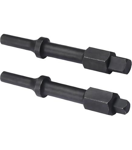Shake'n Break Pneumatic Hammer Bolt Breaker - 3/8 Inch Air Hammer Attachment For Frozen Bolts & Fasteners (2-Pack)