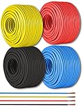 GS Power 12 Gauge Electrical Wire - 4 Pack Color