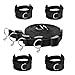 YICO Under Bed Restraint Set for Sex Play Adult Sex Things Sturdy Adjustable Strap with Soft Fur Wrist Hand and Ankle Cuffs Bondage Collection for Women Men Couple Pleasure, King Sized Mattress