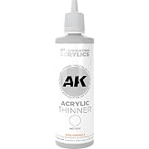 AK-Interactive 3rd Gen Thinner 100ml - Model Building Paints and Tools # 11500