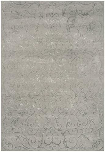 Modern Designer carpet VIENNE Rug 200x300cm Silver SILVER POLYESTER