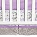 Trend Lab Florence 3 Piece Crib Bedding Set, Can Be Used As A Blanket Or A Playmat for Tummy Time, Includes Quilt, Fitted Crib Sheet and Skirt