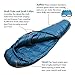 Anyoo Mummy Goose Down Sleeping Bag Ultralight Portable 3 Season for Backpacking Hiking Camping Indoor & Outdoor Use for Adultthumb 3