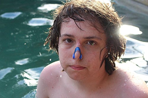 Forestfish Silicone Swimming Nose Clip for Adults,Kids or swim Beginner Beige