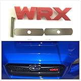 Zizii SB-XGR Red WRX Grille Badge Emblem 2015-2018 For (Red)