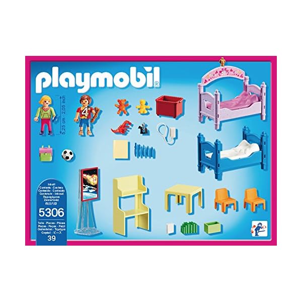 PLAYMOBIL 5306 - Buntes Kinderzimmer – Bild 4