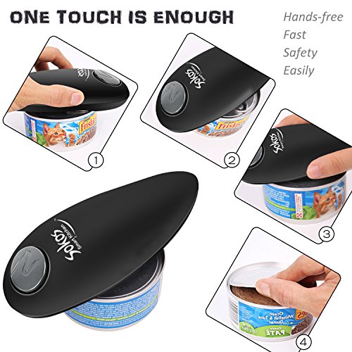 Electric Can Opener, Restaurant can opener, Smooth Edge Automatic Electric Can Opener! Chef's Best Choice