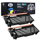Cool Toner 2 Pack 8,000 Pages Compatible Toner Cartridges Replacement for Brother TN850 TN 850 TN-850 TN820 For MFC-L6900DW MFC-L5900DW MFC-L5700DW HL-L6200DW HL-L6200DWT HL-L6300DW HL-L5200DW