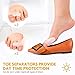 PediGoo Bunion Corrector Bunion Relief Kit (Bunion Splints, Gel Toe Separators and Protect Sleeves) for Hallux Valgus Day Night Time Support for Women Men (Foot Size (7-11))