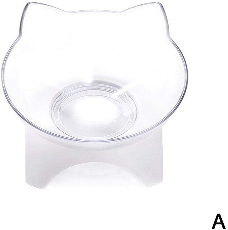 Star Eleven SingleDouble Cat Bowl Cat Feeding Bowl Raised With Stand, Anti-skid&Anti-spill, Durable, Adjustable Pet Food Water Bowl For Cats And Small Dogs Cat Food Bowl Oblique Pet Feedin