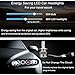 TALMYT 9005 LED Headlight Bulbs, All in one Car Led Headlamp Conversion Kit 2PC 72w 7600lm Extremely Bright High Beam Hb3 Led Fog Light Waterproof Instead of Halogen,Hid Bulbs,2 years Warranty