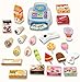 Liberty Imports Ice Cream Shop with Pretend Play Desserts, Treats, and Cash Register (36 Pcs)