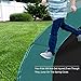 ExacMe Trampoline Pad Replacement Round Safety Spring Cover, No Hole for Pole (Green, 14 Foot)