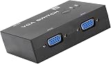 Bewinner 2-In-1-Out VGA Switch Box 1920x1440 Splitter Adapter for PC Laptop view 3