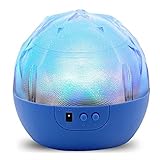 Aeeque Starry Decorative Night Light [Upgrade] Color Changing LED Nightlight Projector Baby Nursery Kids Night Light, Aurora Star Projection Light for Christmas Gifts -Blue