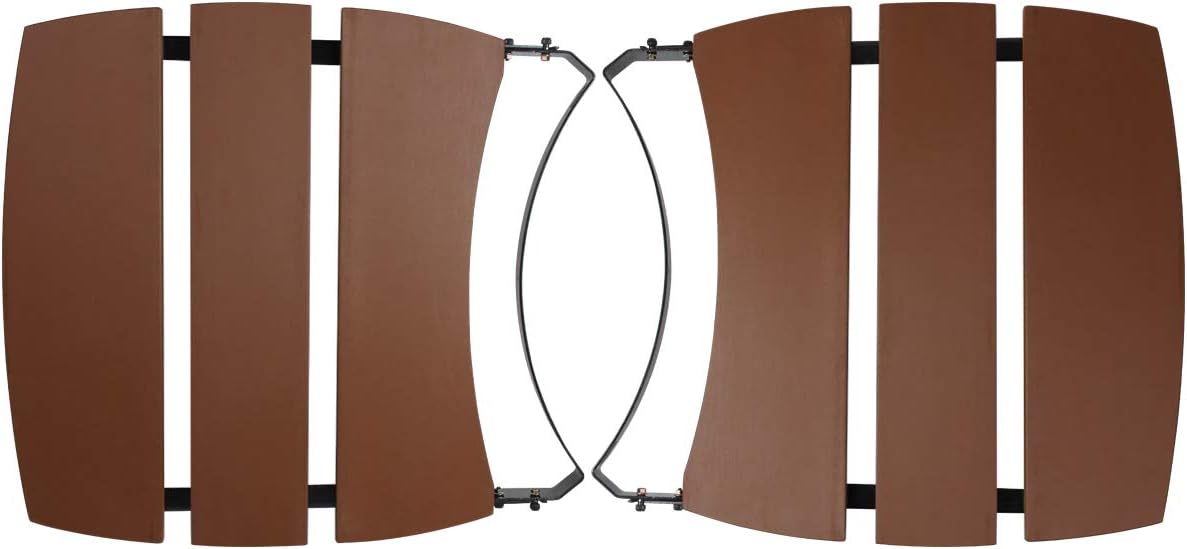 Dracarys Side HDPE Shelves for Big Green Egg Parts Replacement Egg Mate BBQ Big Green Egg Accessories Fit Large (L) Big Green Egg Side Shelves - 3 Shelves Slats