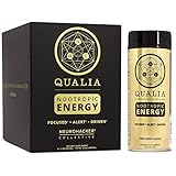 Qualia Nootropic Energy Shot by Neurohacker Collective | Clean Focus for Peak Mental Performance | NAD+ Booster with Ginseng Root, Alpha GPC, and Caffeine | 2oz Cognitive Enhancer Shot - 6pack