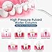 UPGRADE Water Flosser Habor 600ml Oral Irrigator, Anti Leakage Water Pick Teeth Cleaner Dental Water Toothpick Countertop 10 Pressure Setting with 8 Multifunctional Tips for Whole Families