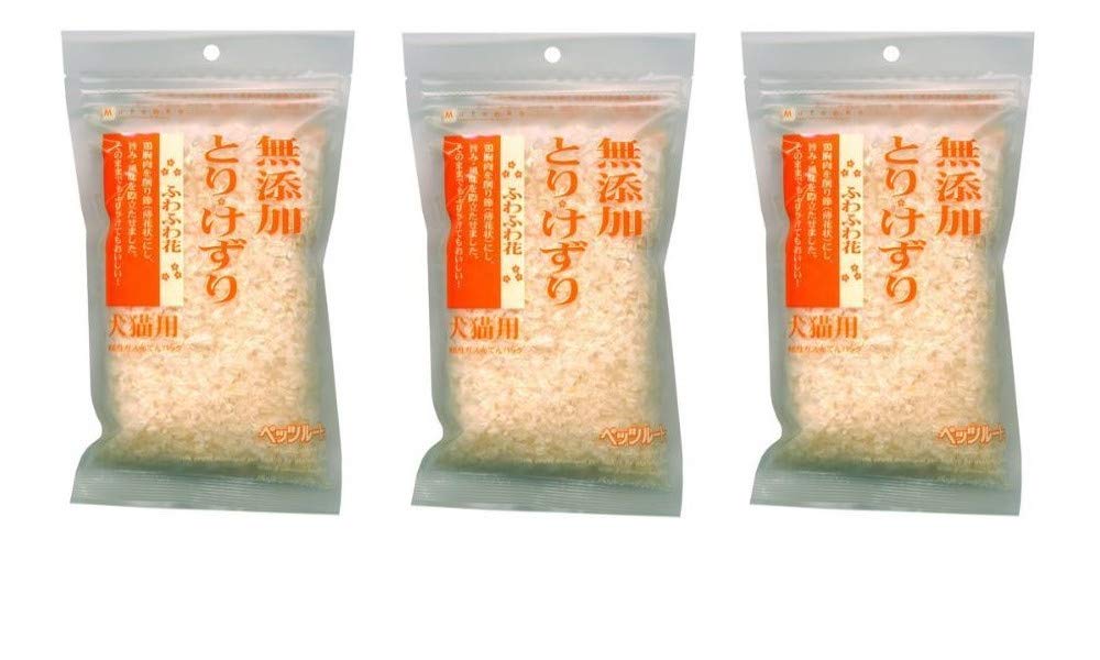 【3個まとめ買い】ペッツルート (Petz Route) 無添加 とりけずり ふわふわ花 犬猫用 20g商品画像