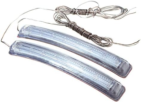 2x Universal Car LED RearView Mirror Blinker Light Turn Signal Bumper Strip Lamp
