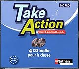 Image de Take Action Bac Pro A2>B1 B1>B1+ - 4 CD Audio 2009 (French Edition)