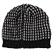 Simplicity Men's Two-Toned Ribbed Stripe Knit Hat and Scarf Set