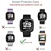 Compatible Fitbit Versa Lite Screen Protector Case, Besmon Soft TPU Watch Anti-Collision Case All-Around Protector Screen Rugged Bumper Case Cover for Fitbit Versa lite Smart Watch (Clear)