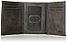 Levi's Men's Stitch Detail with Horse Logo Trifold Wallet