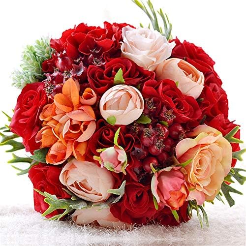 ウェディングブーケ ブライダルブーケ ブライダルブライドメイドブーケ結婚式の花の装飾結婚式のブライダルブーケ結婚式の花嫁ブーケ結婚式 教会 パーティーや家の装飾に最適 誕生日ウェディング写真 Ospacp Org Ar