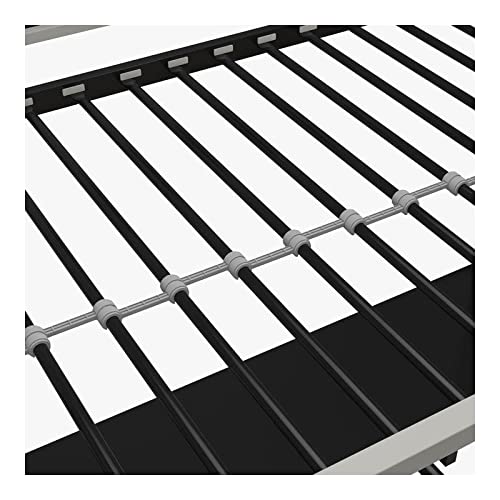 DHP Screen Loft Metal Bunk Bed With Desk And Ladder, SpaceSaving