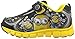 Despicable Me Baby-Boy's BLK-YLW ATH Shoe Sneaker, Black, 8 Child US Toddler