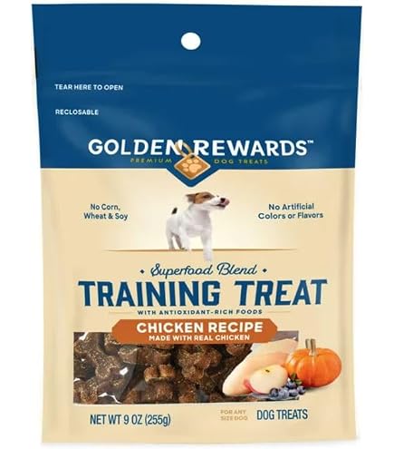Golden Rewards Chicken Flavor Jerky Treats For Dogs – Premium, Healthy, And Delicious! 64 Oz