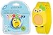 Essencell Waterproof Deet Free Natural Mosquito Repellent Cartoon Slap Bracelet with 2 Refills - Yellow Bird