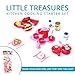 Little Treasures 40 Pcs MINI SIZED Toy Cooking Pretend Play Food Set