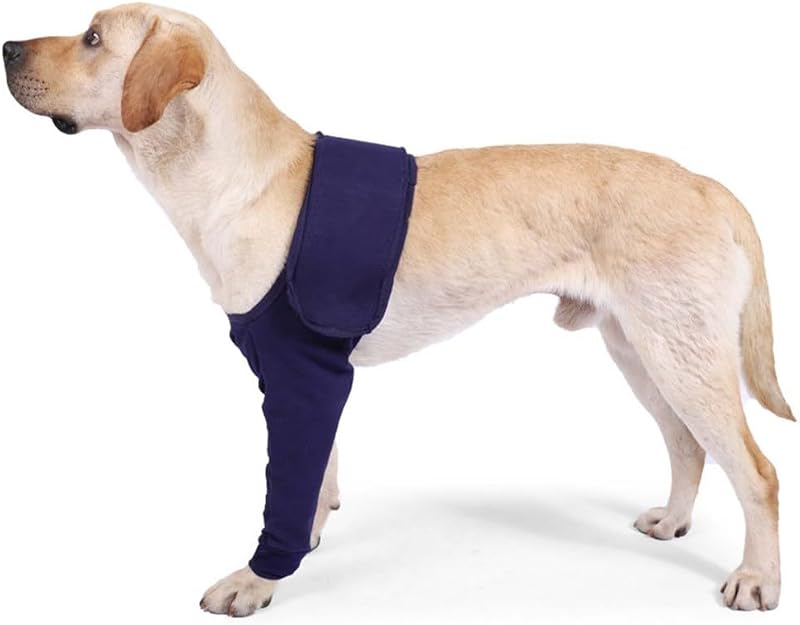 DONGKER Anti-Lick Protect Sleeve for Dogs Front Leg Recovery XL