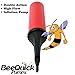 Ridgeline BeeFast 40 LPM Double Action Hand Pump Inflator for Yoga, Gym, and Exercise Balls