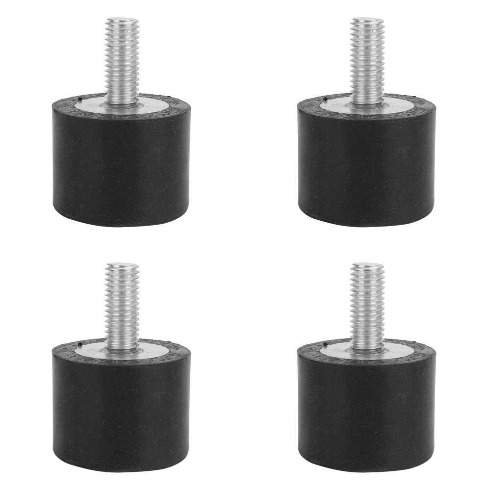 Vikye Anti Vibration Rubber Mount, 4PCS Rubber Bobbin Mount Isolator, Anti Shock Vibration Absorber (VE40*30 M10*25)