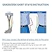Y-style Shirt Stays- 1 Pair Adjustable Durable Elastic Sock Suspenders for Women and Men